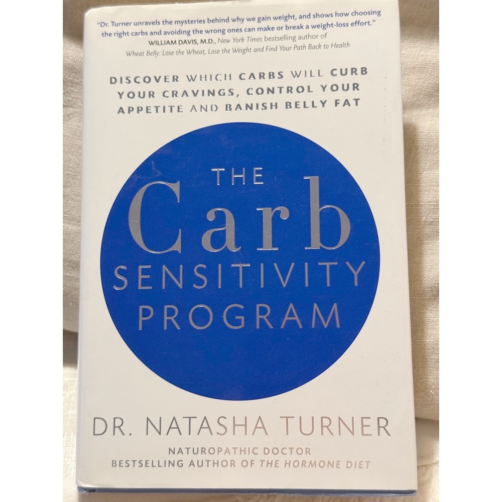 Carb Sensitivity Program by Dr Natasha Turner, Hardcover Edition